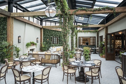 The Birnam Brasseries Winter Garden