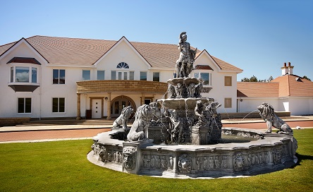 Copy Of Exterior Of Clubhouse And Fountain Resized
