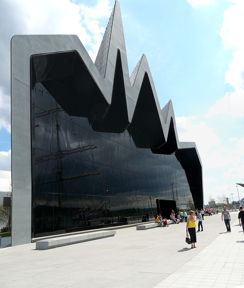 800Px Riverside Museum Rear View