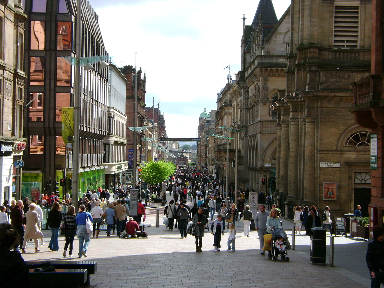1280Px Looking Down Buchannan Street Glasgow