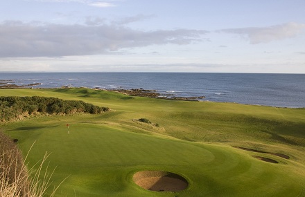 Kingsbarns 13Th Green Sea