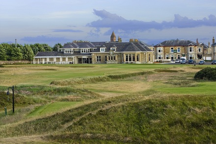 Prestwick 18Th Hole And Clubhouse