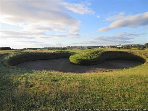Hell Bunker at the Old Course